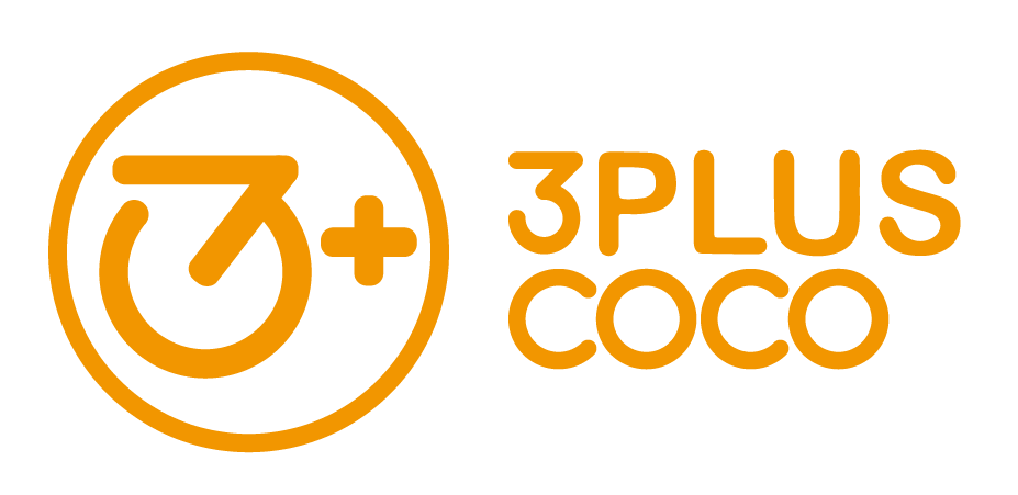 3PLUSCOCO logo
